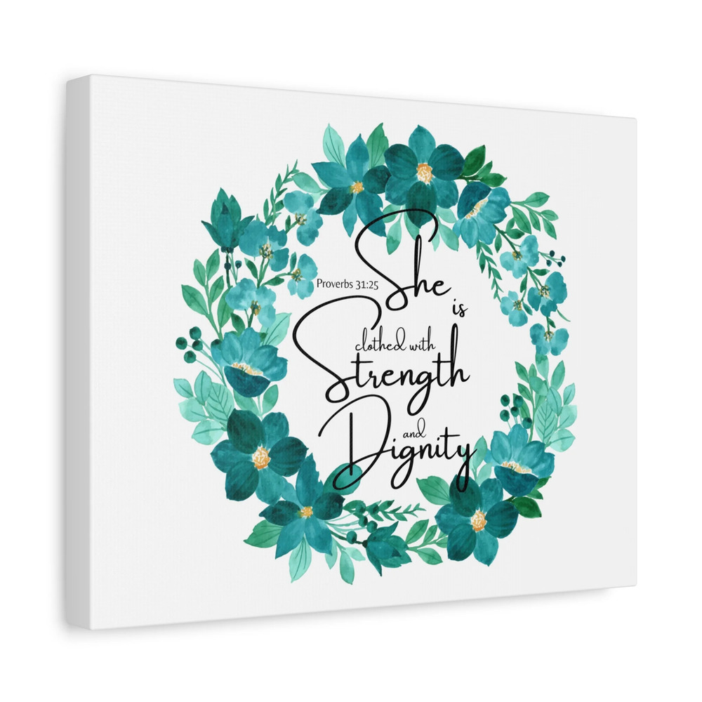 Scripture Walls Proverbs 31:25 Strength And Dignity Within Her Bible Verse